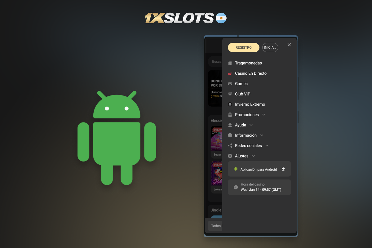 descargar apk de 1xslots casino