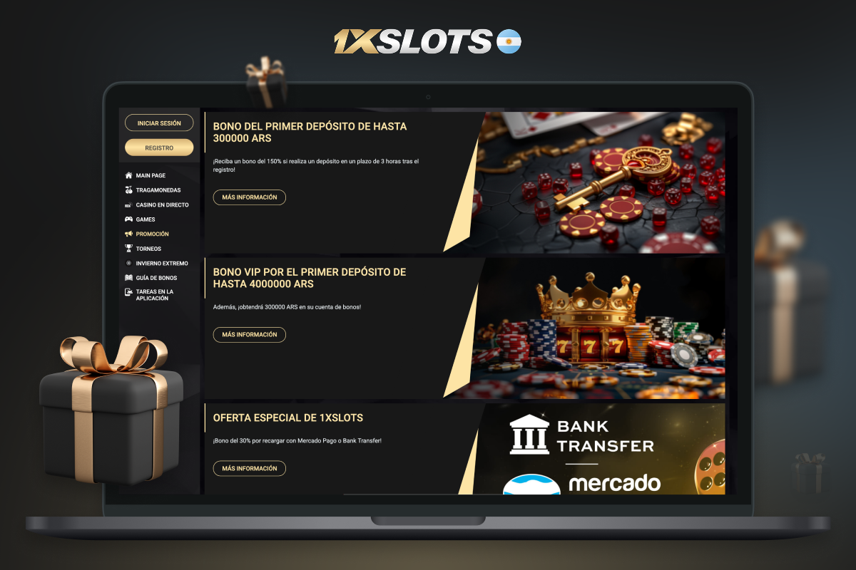promociones y bonificaciones en el casino 1xslots