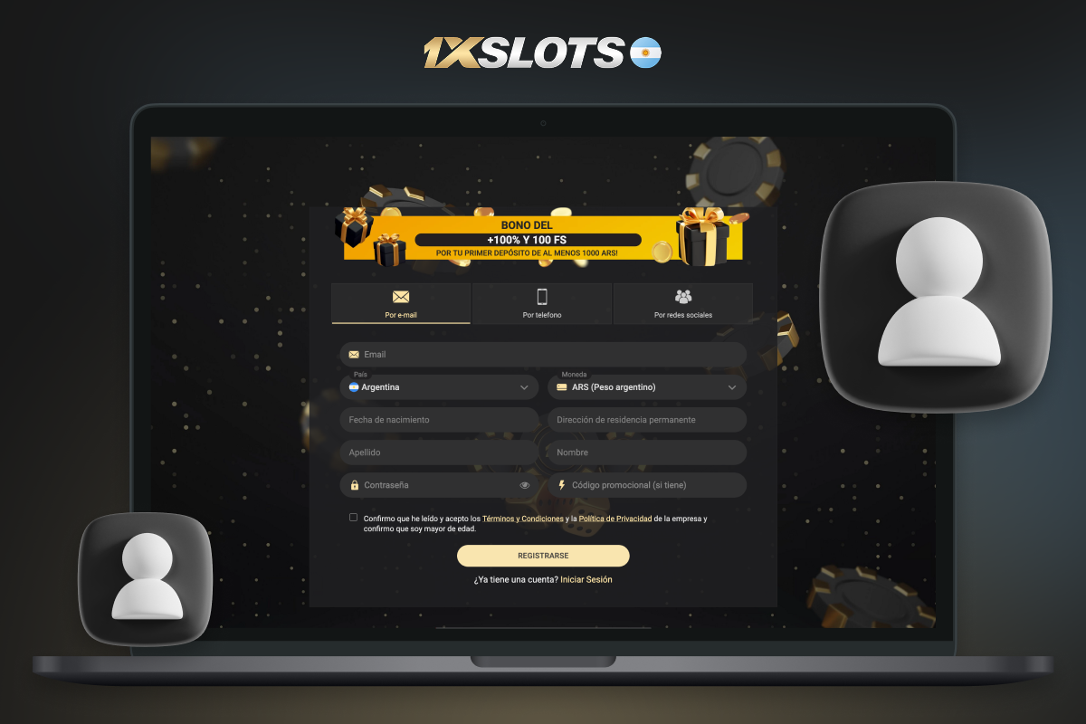 registrese en 1xslots casino y obtenga un bono